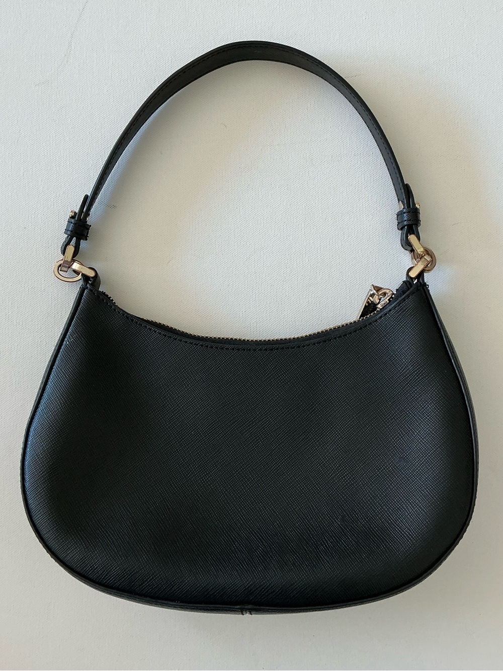 Kate Spade New York Black Saffiano Leather Mini Shoulder Bag Purse - Picture 2 of 15